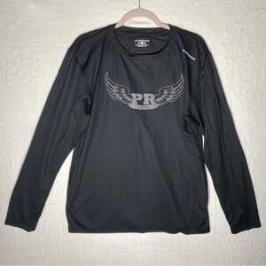 Brooks black long sleeve crew neck mens athletic top Size: XL Outdoor Activewear